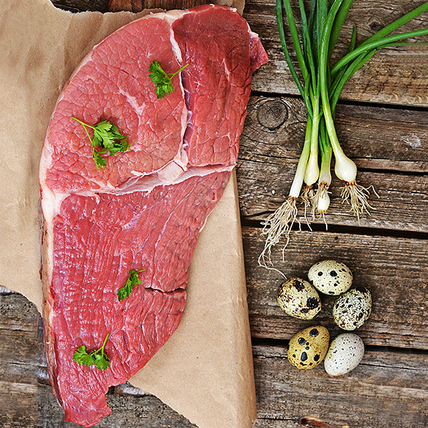 Organic sirloin steak