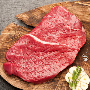 Organic French cut steak
