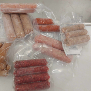 Saucisses bio vrac saveurs variées (environs 2,5 kg) Jusqu'à 50% d'économie