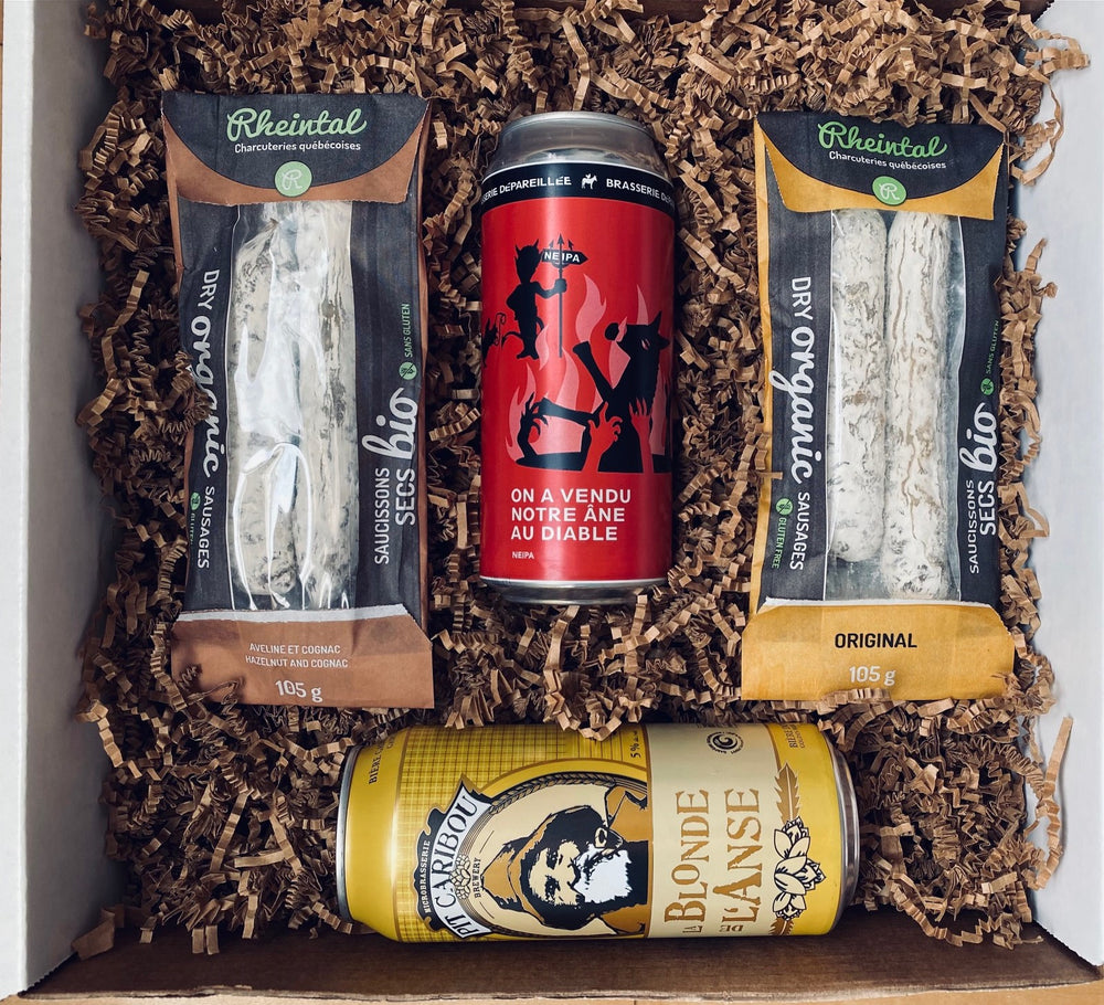 coffret cadeau biere artisanale bio cosmonaute - Boutique Erisay Traiteur