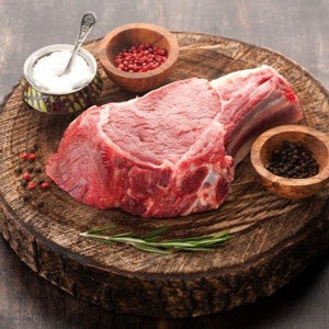 Organic prime rib steak