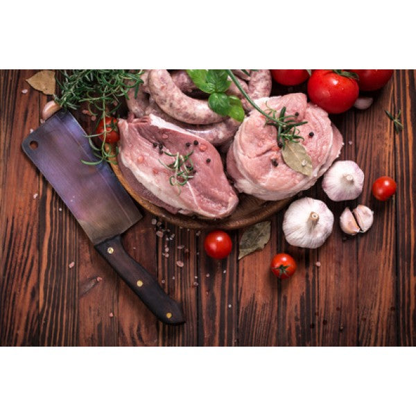 
            
                Load image into Gallery viewer, Family basket (beef/pork/chicken/sausages)
            
        