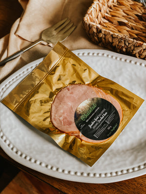 
            
                Load image into Gallery viewer, Organic maple smoked ham
            
        