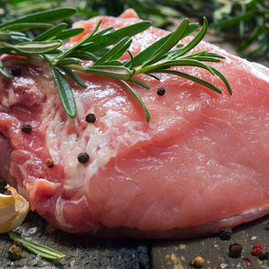 Rôti de fesse de porc désossé bio