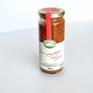 Organic spaghetti meat sauce