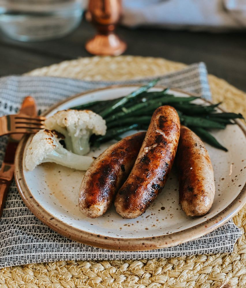 
            
                Load image into Gallery viewer, Organic Fine Herbs Sausage (4)
            
        
