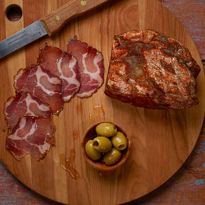 Organic piquante coppa