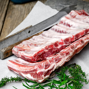 Baby back pork ribs