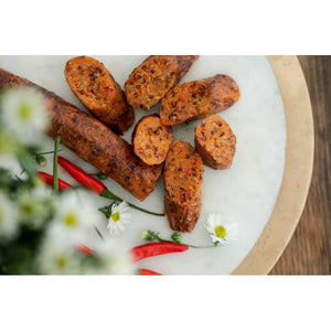 Saucisse végétale Quinoa à la mexicaine